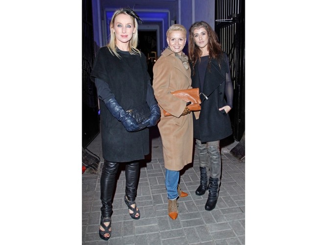 Dorota Williams na pokazie Gosi Baczyńskiej.