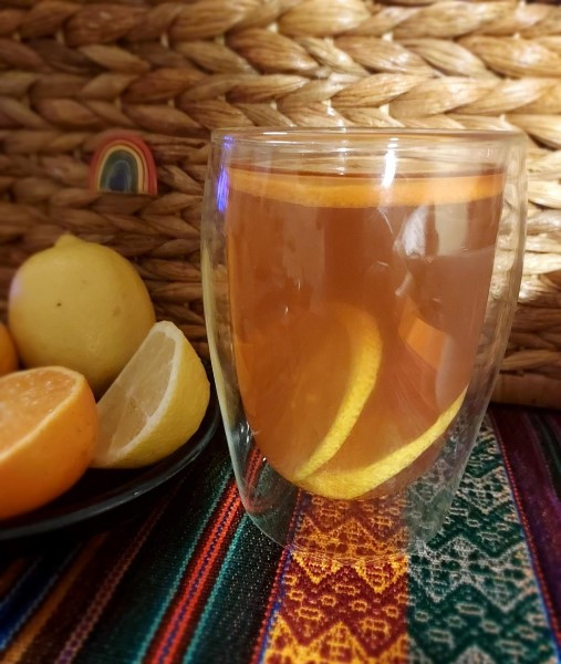 Czystek z dodatkiem cytryny i pomarańczy