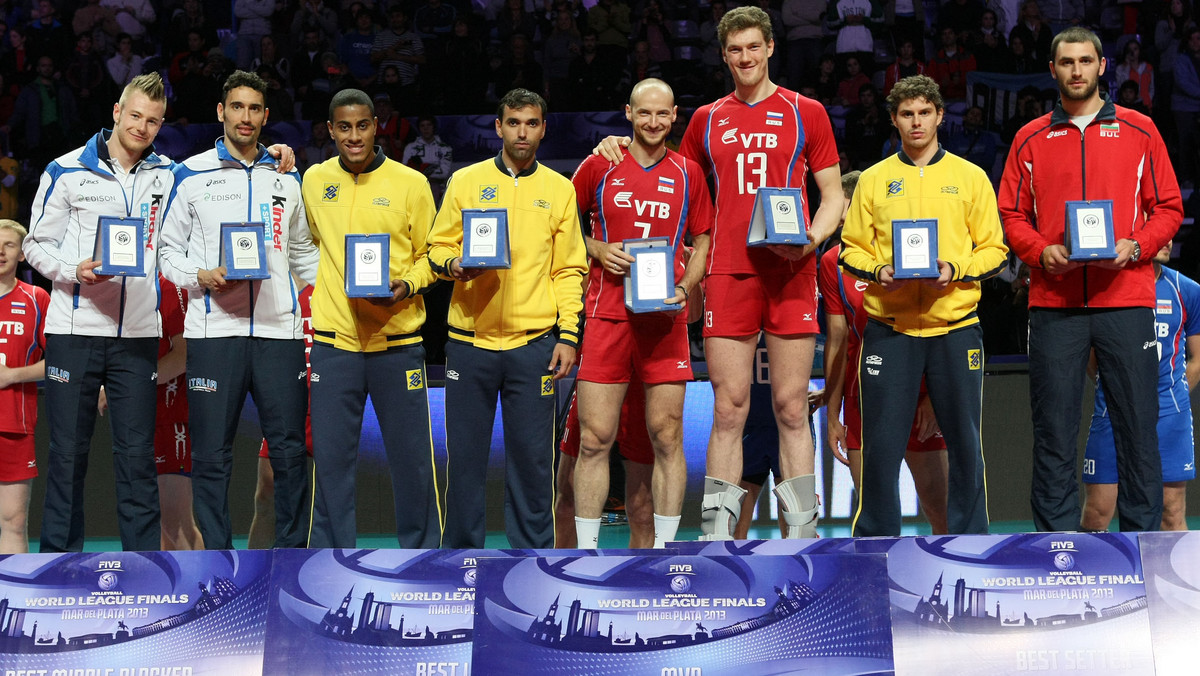 Rosyjski atakujący Nikołaj Pawłow został najlepszym zawodnikiem (MVP) Ligi Światowej 2013. W niedzielnym finale rozgrywek Rosja pokonała zdecydowanie Brazylię 3:0 (25:23, 25:19, 25:19), zaś Pawłow po świetnym meczu zapisał na swoim koncie 22 punkty.