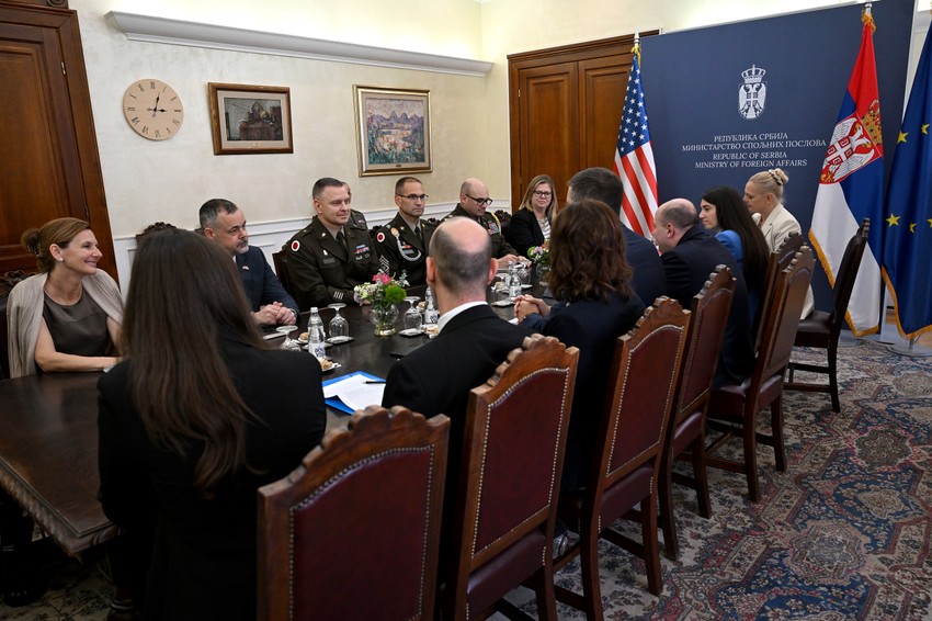 Marko Đurić i general Metju Vudraf