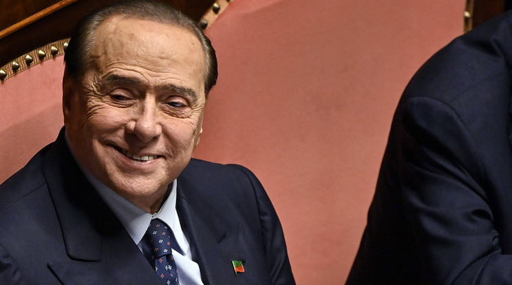 Silvio Berlusconi volt olasz miniszterelnök 86 éves volt / Fotó: MTI/EPA/ANSA/Riccardo Antimiani