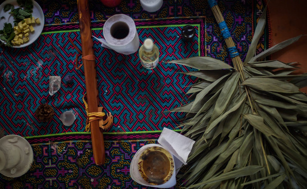 Rytuał ayahuasca