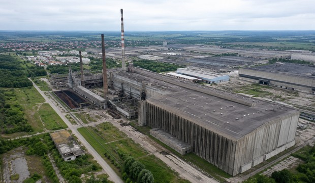 fabrika, ilustracija
