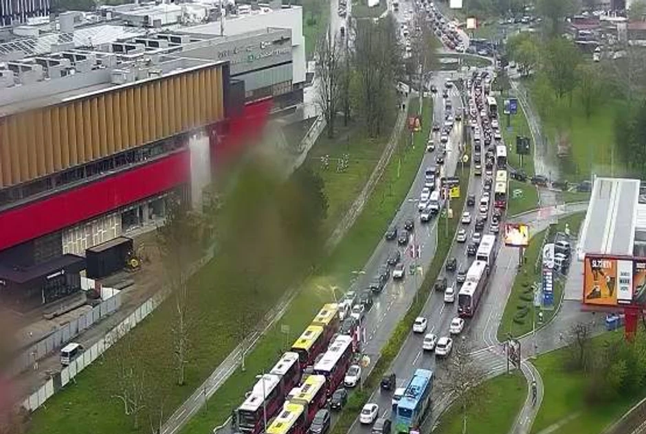 Kružni tok na Novom Beogradu