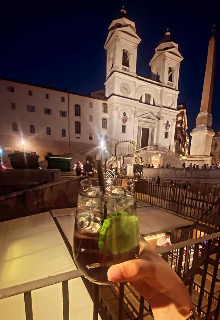 Čitateľka poslala ukážku ceny drinkov v Ríme.