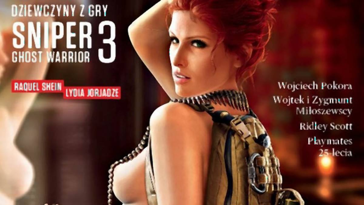 Sniper: Ghost Warrior 3 - dziewczyny z gry na okładce Playboya