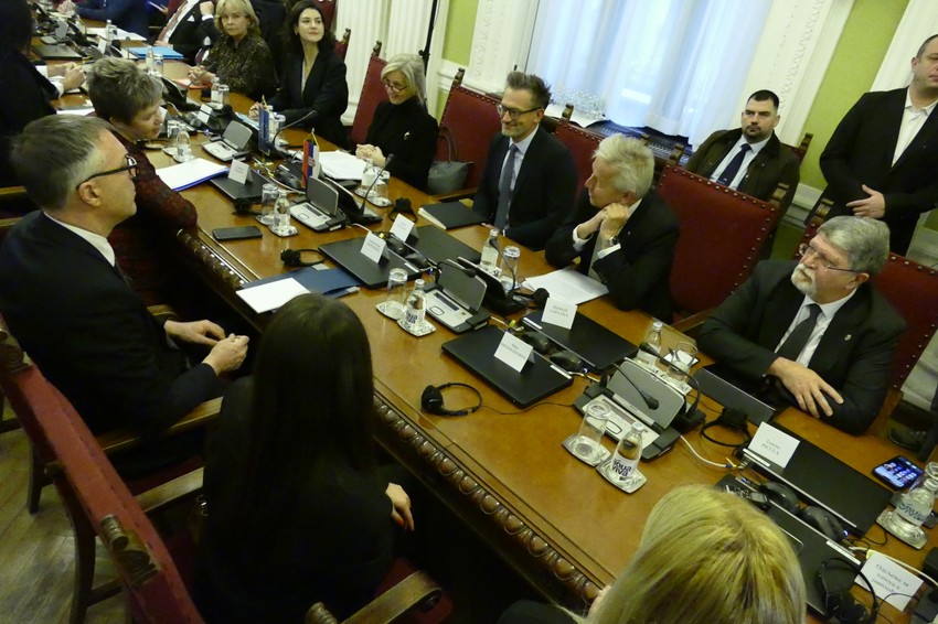 Sastanak sa predsednicom Odbora za evropske integracije Elvirom Kovač