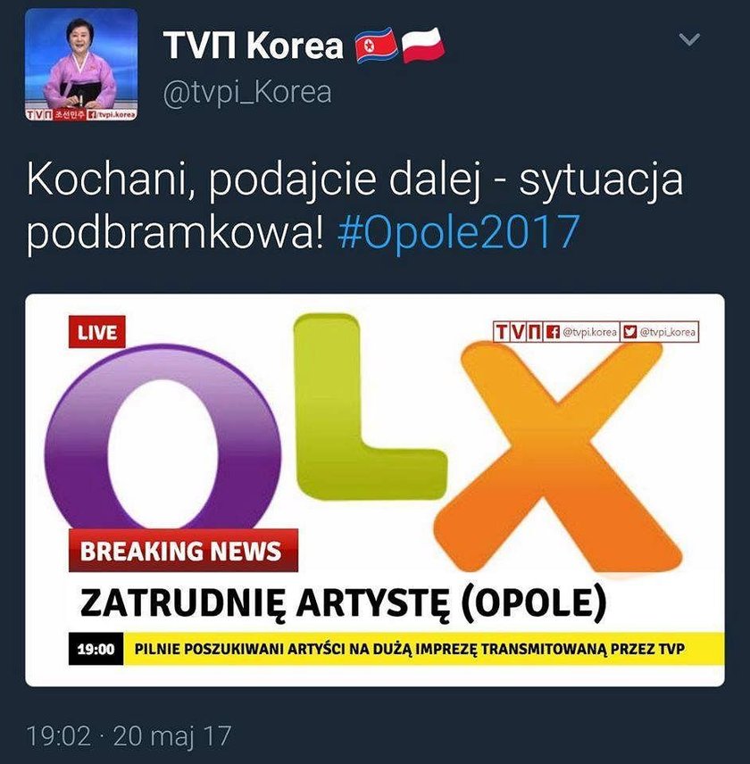 Memy z festiwalu w Opola 2017