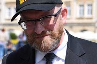 'Szkolony psychopata Niedzielski'. Oświadczenie Brauna po wykluczeniu z debaty