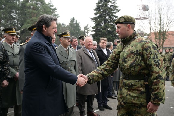 Ministar Gašić na polaganju zakletve u Leskovcu (FOTO)