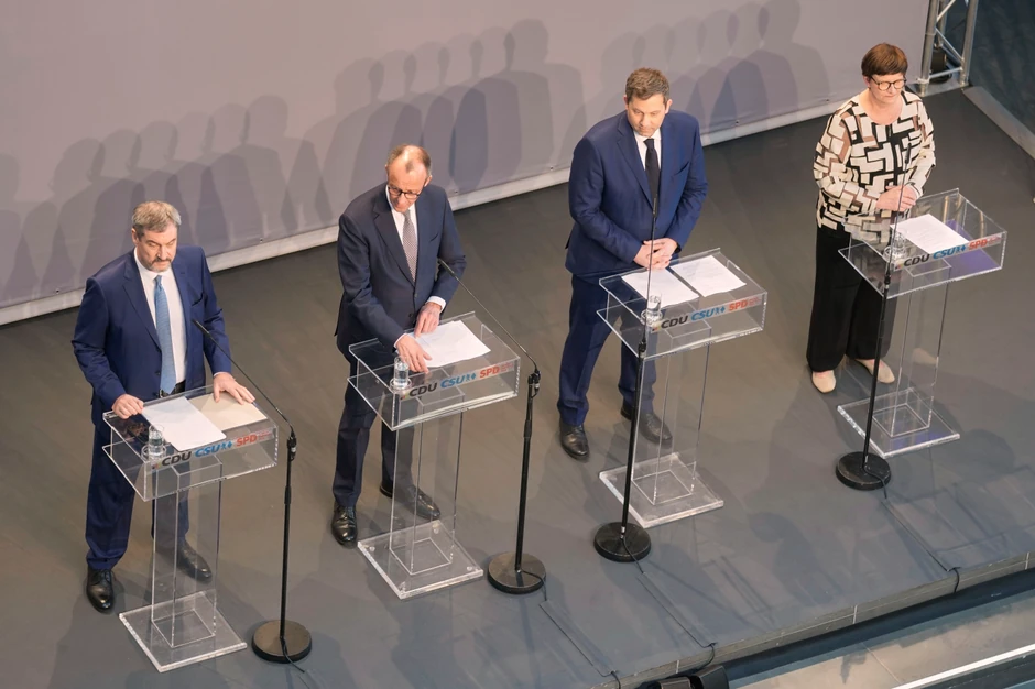 Markus Zeder, Fridrih Merc, Lars Klingbajl i Saskija Esken