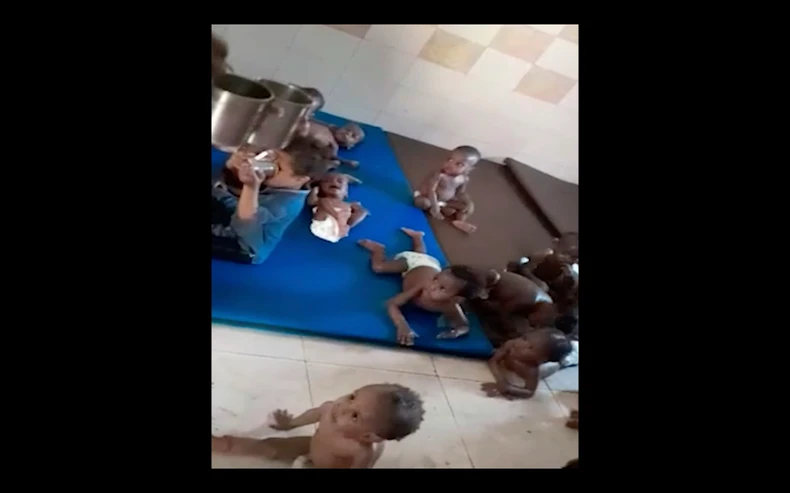 Deca u Starateljskom domu za siročiće u Kartumu u maju