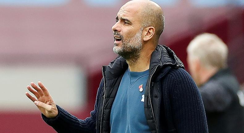 Pep Guardiola's Manchester City have won just two of their opening five Premier League matches