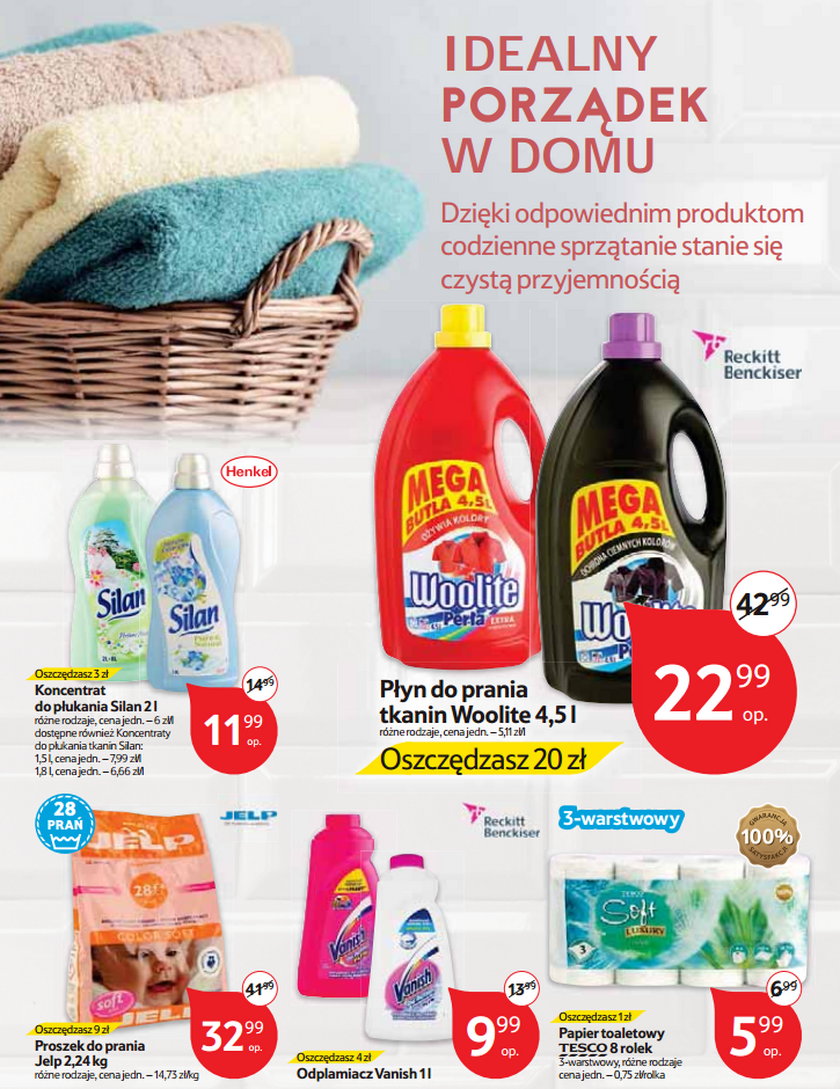 Wiosenne porządki w Tesco