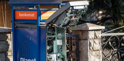Wysadzony bankomat w Zakopanem