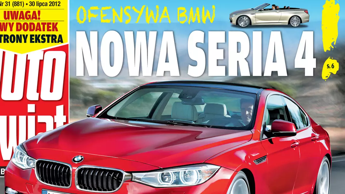 Nadjeżdża BMW serii 4