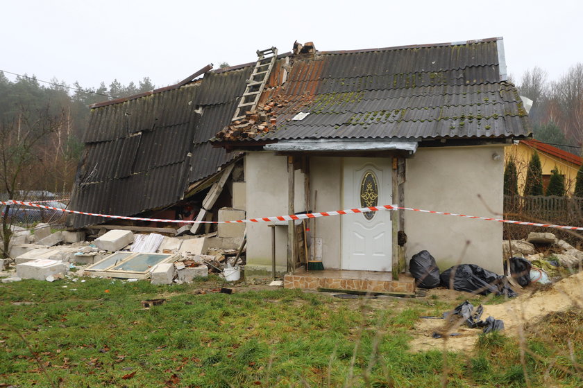 Wybuch gazu na Lubelszczyźnie. 77-latek ledwo uszedł z życiem