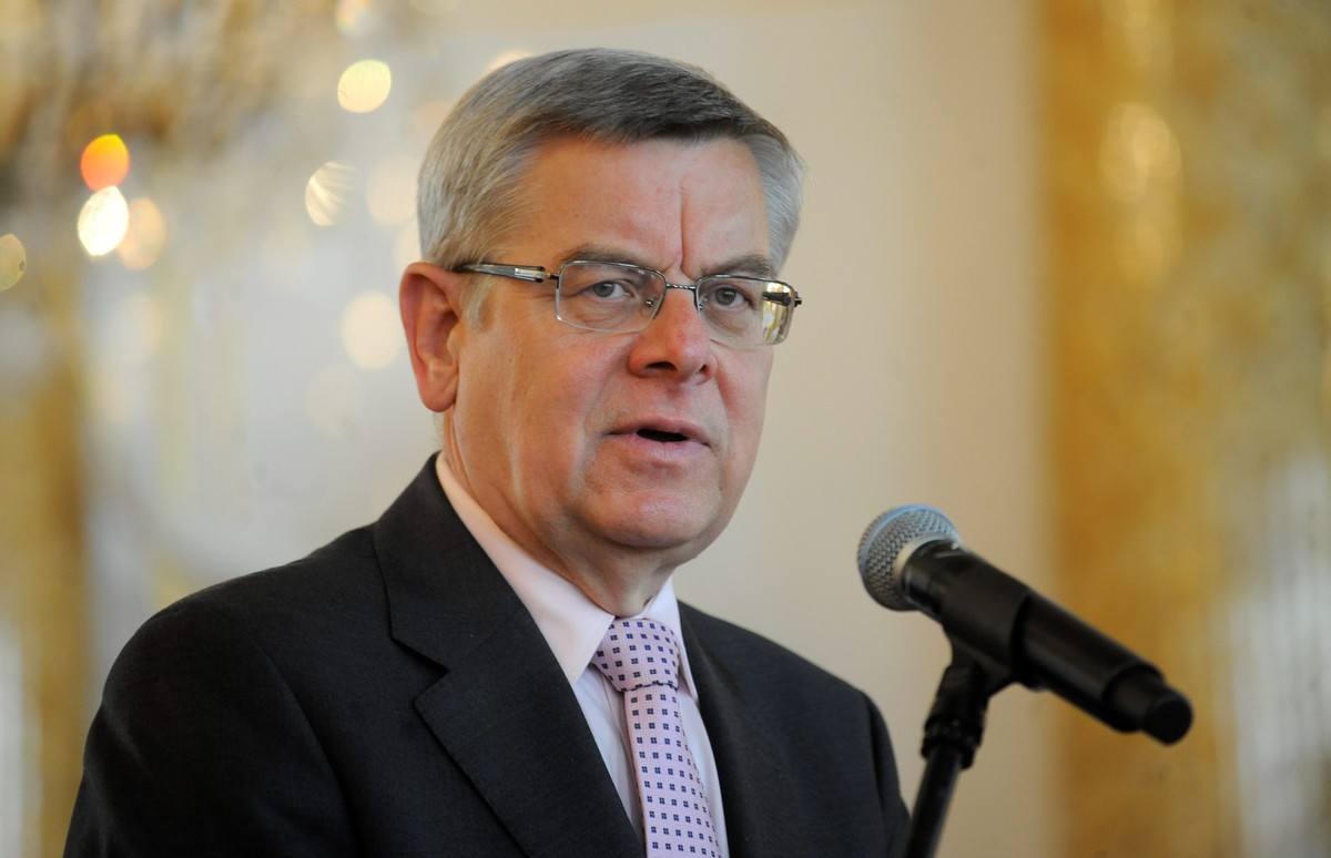 Prof. Tomasz Nałęcz w 2014 roku