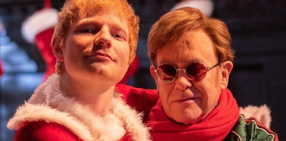 Elton John mógł stracić życie przez Eda Sheerana! Na planie teledysku "Merry Christmas" doszło do poważnego wypadku 