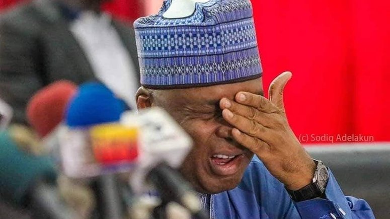 Former Senate President Bukola Saraki has had his home in Kwara torn down (NASS)