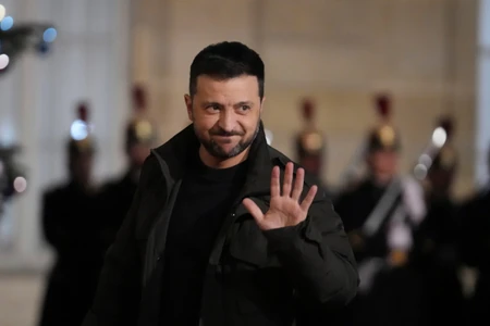 Volodimir Zelenski u Parizu 7. decembra