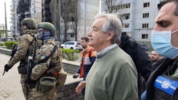 Sekretarz generalny ONZ Guterres z wizytą w Ukrainie