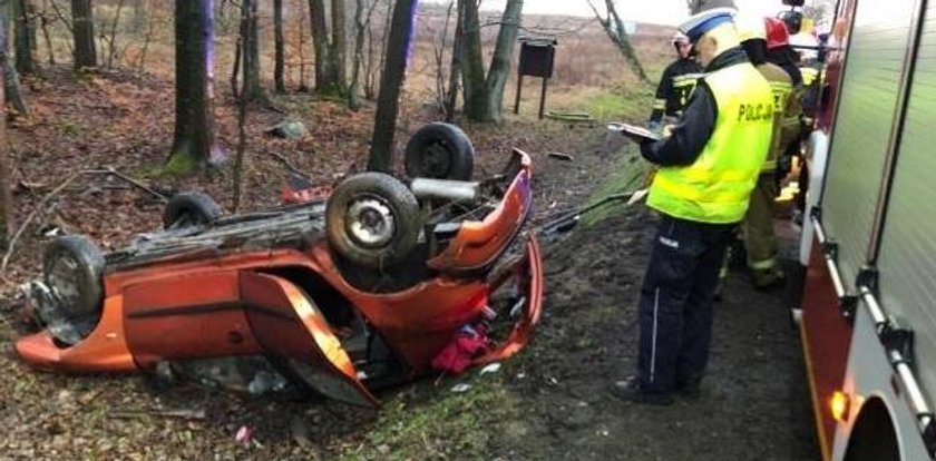 Tragedia w Borczu. 21-latka próbowała uniknąć zderzenia, nie żyje