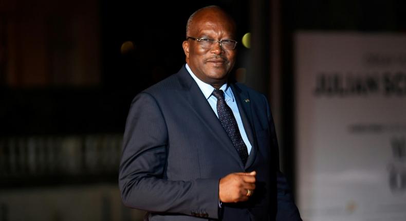 No explanation was given for the resignations of Burkina Faso's government and prime minister, though sources say President Roch Marc Christian Kabore (pictured November 2018) wants to breathe new life into the country's leadership