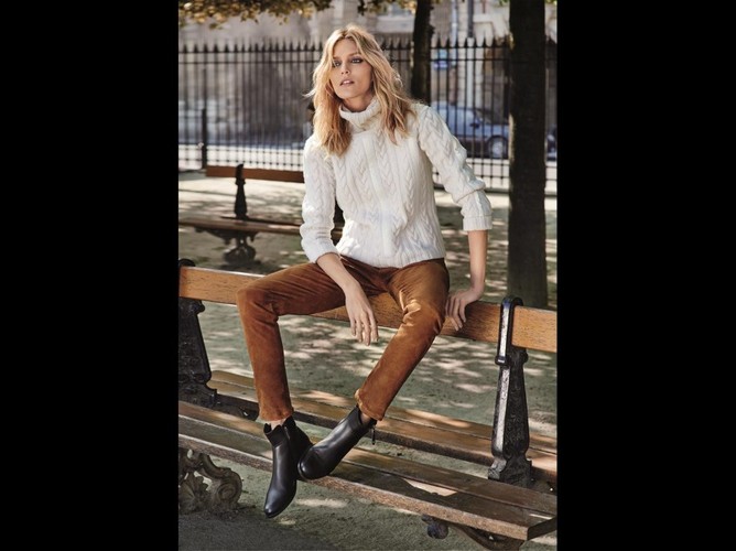 Anja Rubik w kampanii CCC jesień/zima 2015/2016