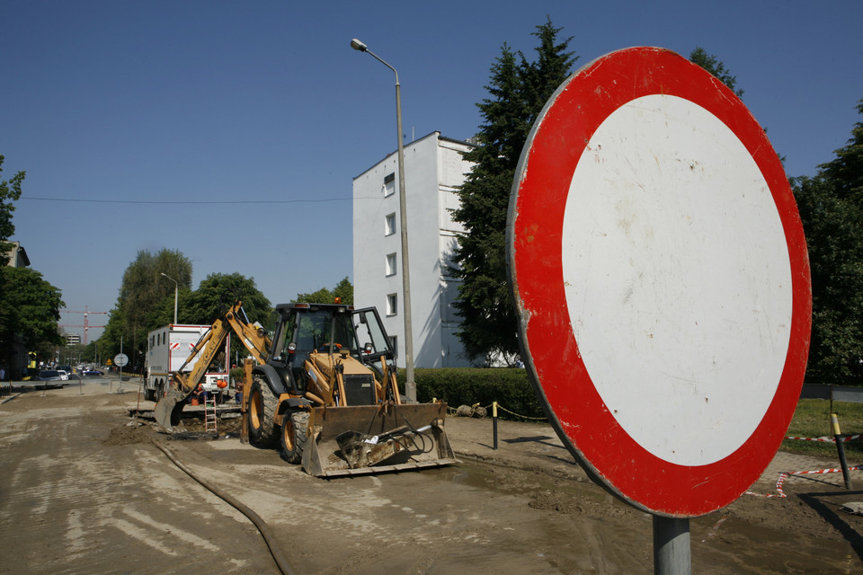 Awaria wodociągowa przy ul. Braniborskiej we Wrocławiu