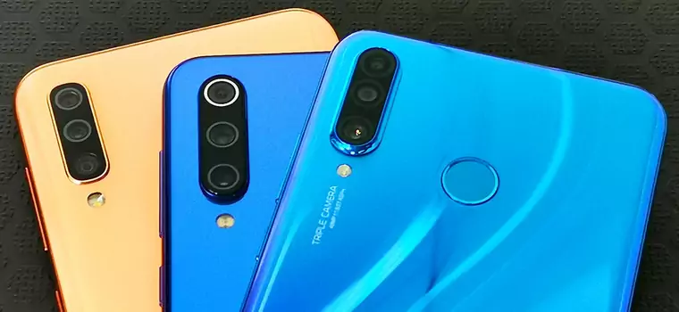 Porównanie aparatów w smartfonach za 1500 złotych - Huawei P30 lite, Xiaomi Mi 9 SE czy Samsung Galaxy A50