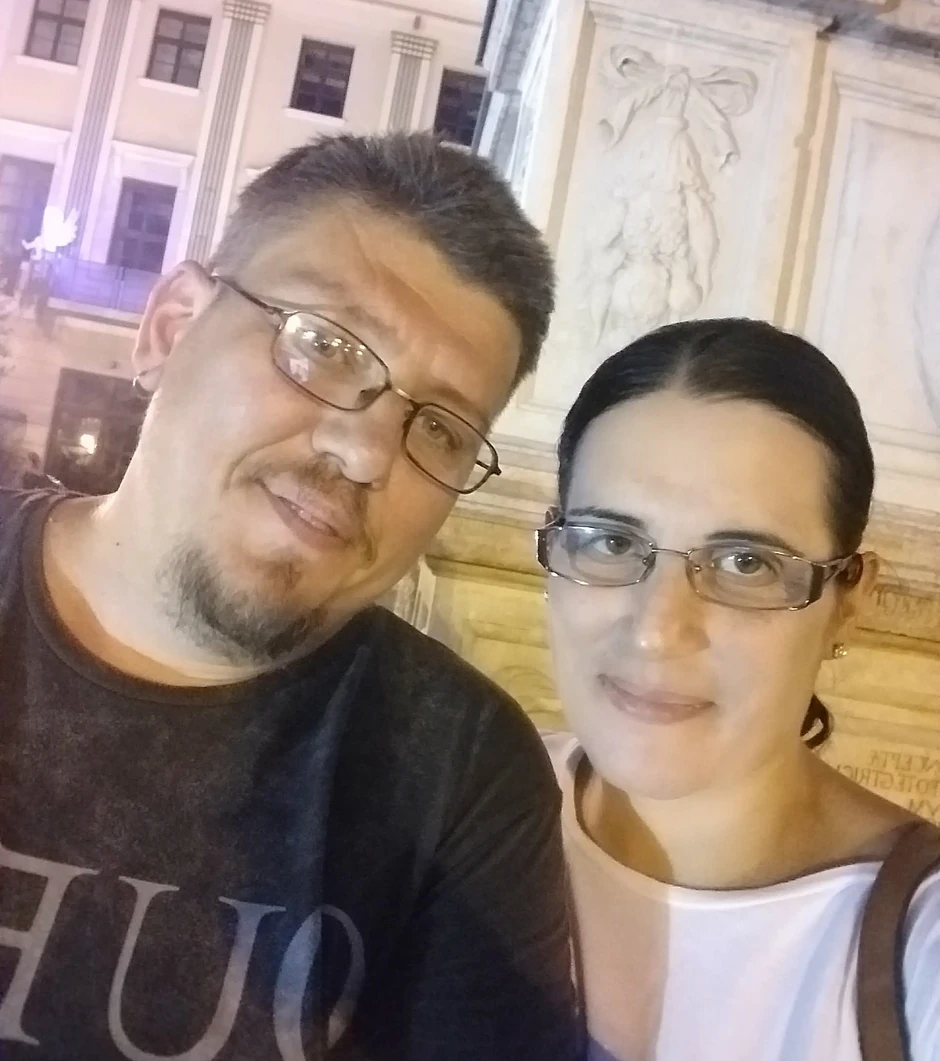 Svetlana sa suprugom