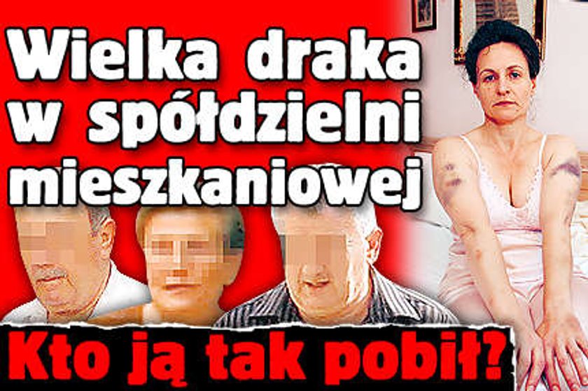 Wielka draka w spółdzielni mieszkaniowej. Kto ją tak pobił?