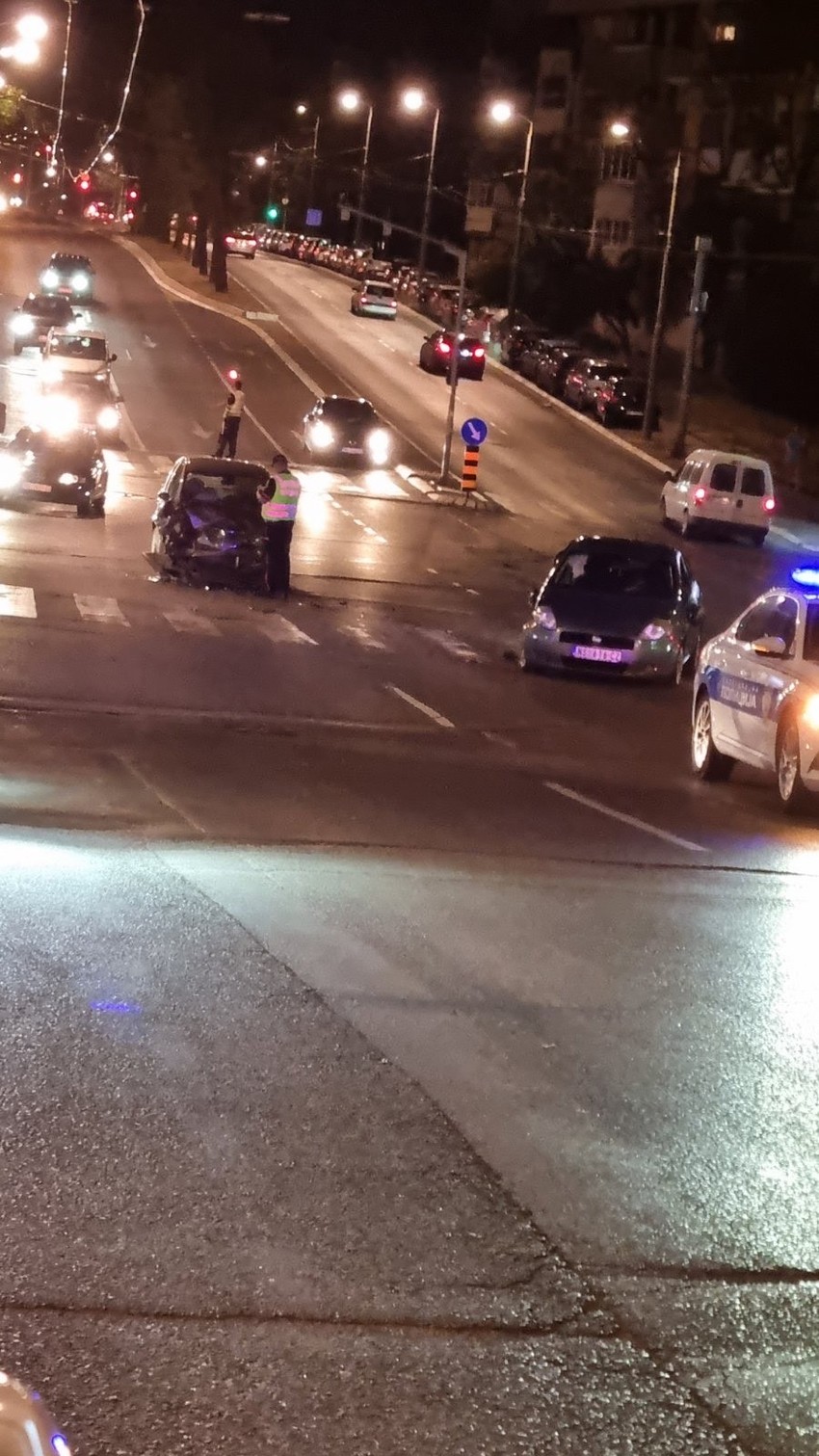 Saobraćajna nesreća u Ulici Vojislava Ilića