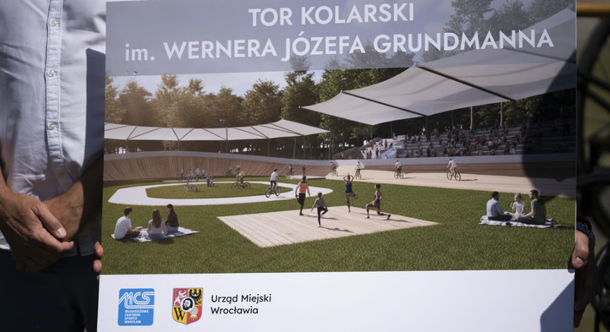 Projekt zakłada m.in. nową konstrukcję i drewnianą nawierzchnię, strefy bezpieczeństwa zgodne z wymaganiami UCI, zagospodarowanie wnętrza toru, miejsca do rozgrzewki i treningu, stanowiska serwisowe oraz przestrzeń dla trenerów, sędziów i obsługi zawodów.