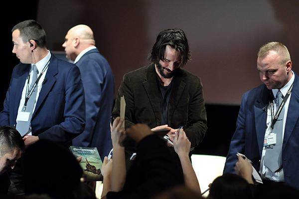 Keanu Reeves zaczarował Plus Camerimage