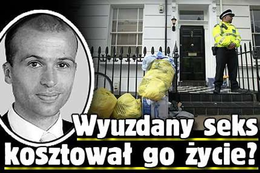 Wyuzdany seks kosztował go życie?