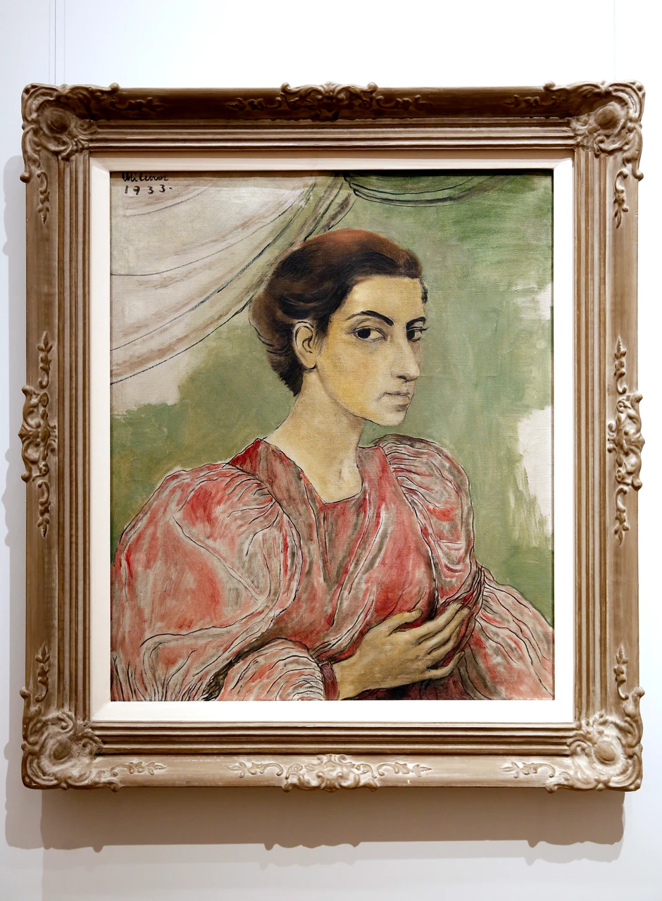 Milena Pavlović Barili, Autoportret, 1933.