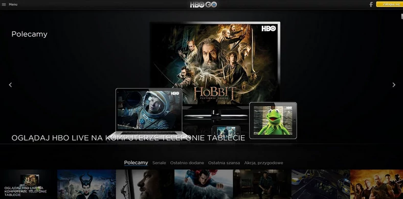 HBO Go to serwis VOD popularnego kanału kablowego