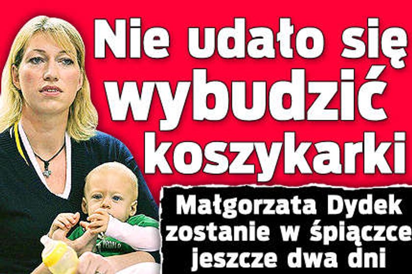 Małgorzata Dydek w śpiączce. Nie wytrzymało jej serce