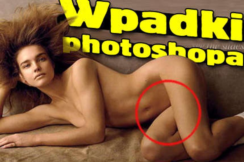 Znikające sutki i obcięte nogi - tak kłamie photoshop. Zobacz galerię