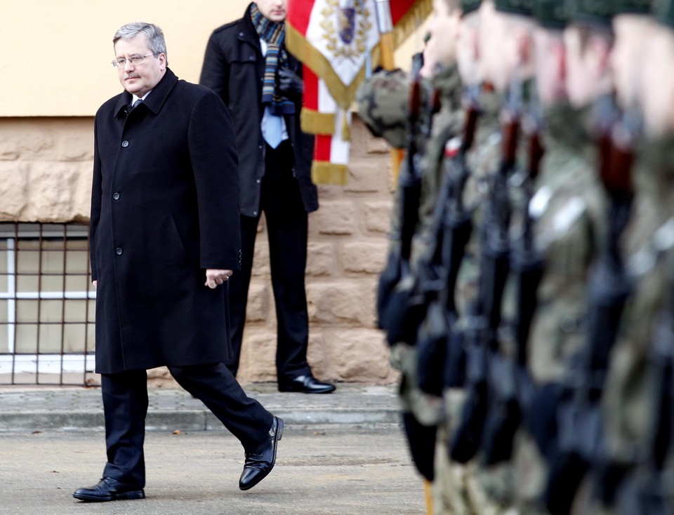 Bronisław Komorowski w Lublińcu