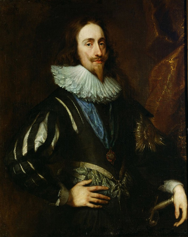 Karol I w 1630 r.