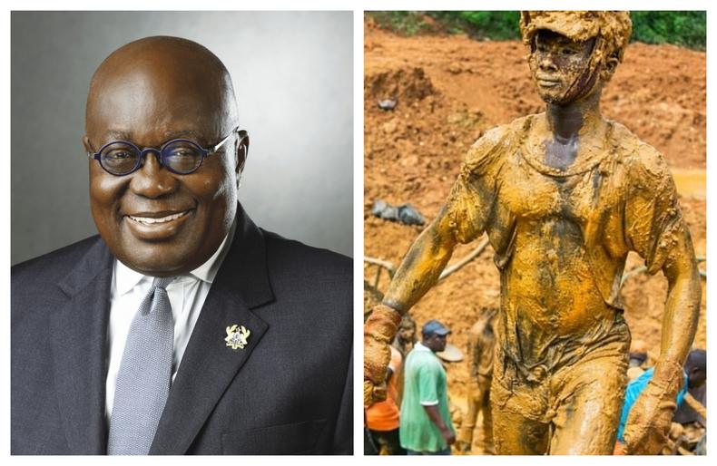 President and his galamsey fight