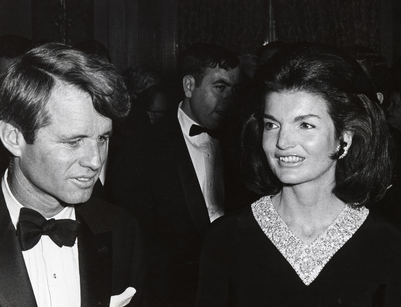 Jackie Kennedy i jej szwagier, Robert Kennedy