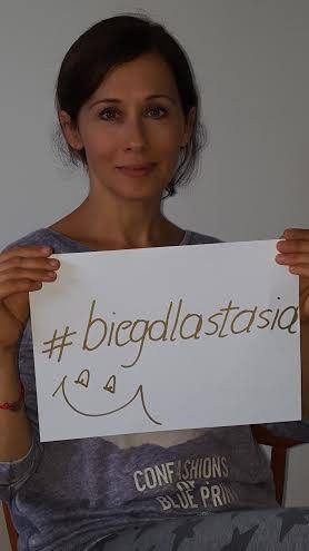 Jolanta Fraszyńska i #biegdlastasia