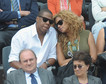 Jay-Z i Beyonce Knowles na widowni turnieju French Open