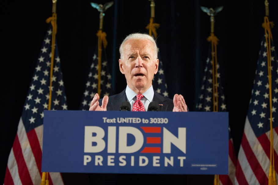 Joe Biden powalczy o Biały Dom z Donaldem Trumpem