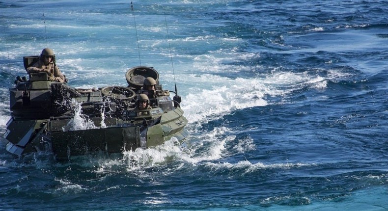 The families of 9 US troops who died when their AAV sank have decided ...