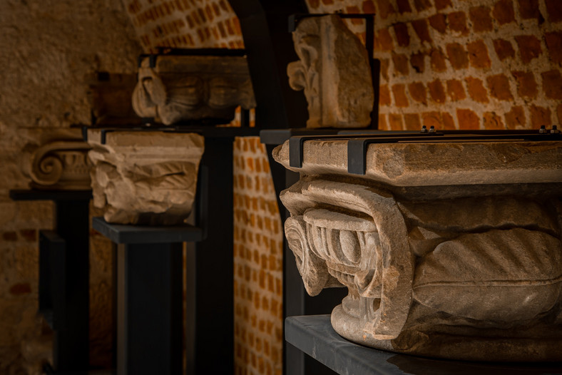 Wawel Podziemny. Lapidarium